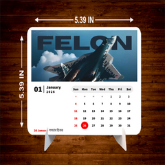 PLANE Premium Table Desk Calendar