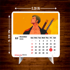 Monkey D.Luffy Premium Table Desk Calendar