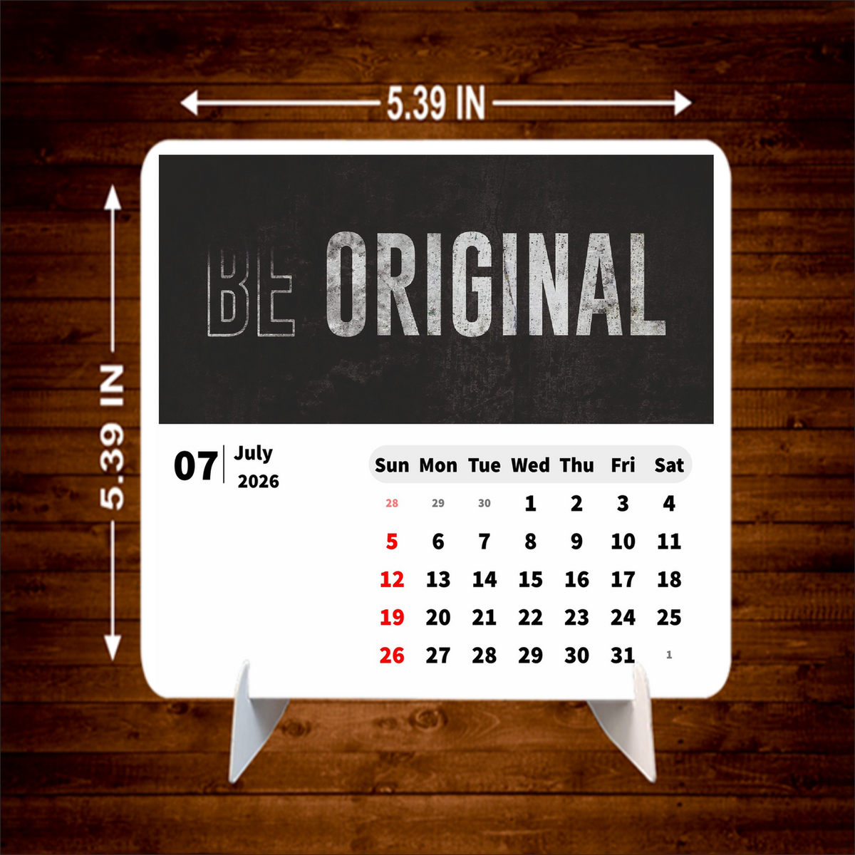 Motivational Quotes Premium Table Desk Calendar