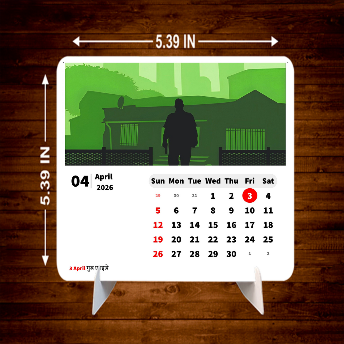 Red Dead Redemption Premium Table Desk Calendar
