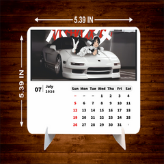 Super fast CAR Premium Table Desk Calendar