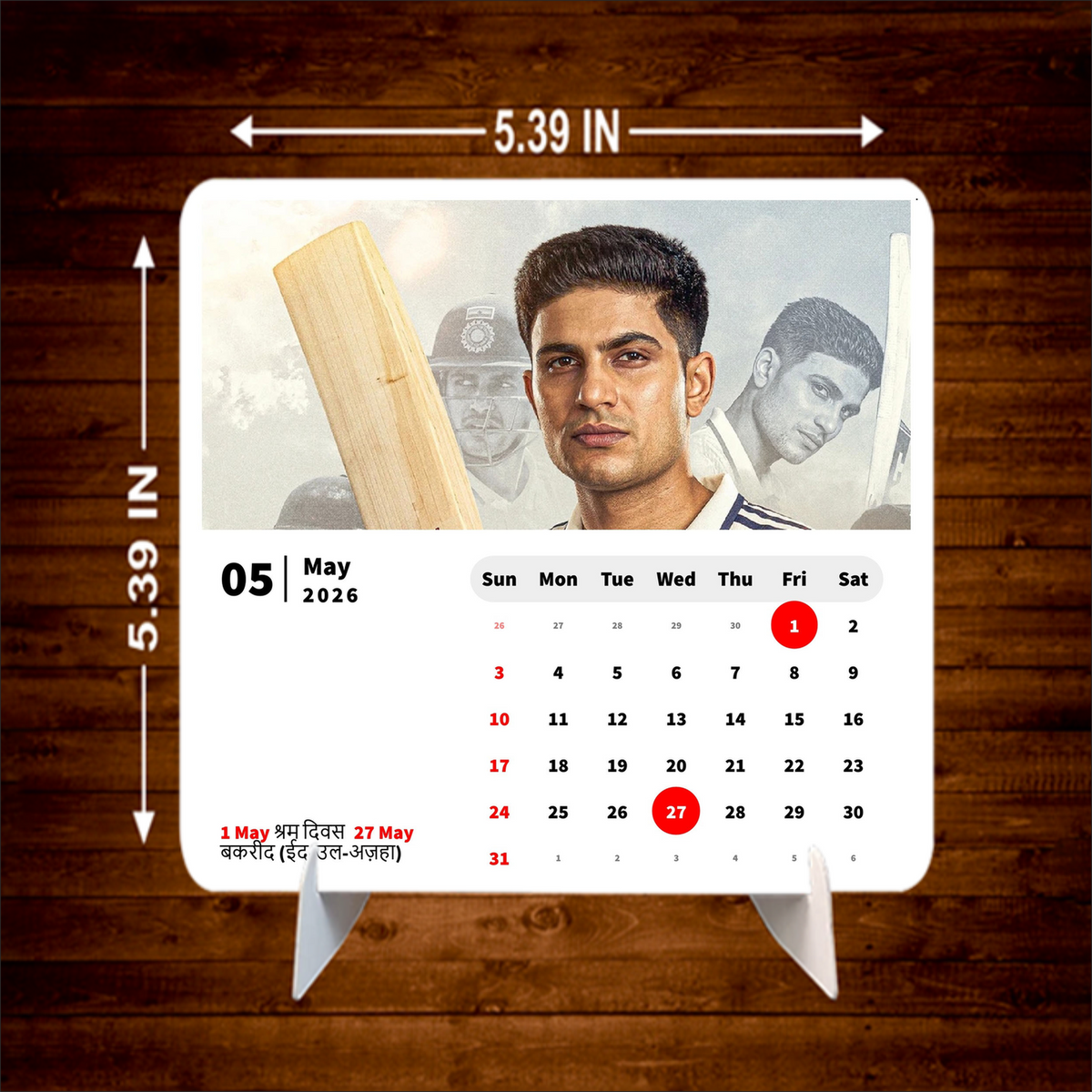 The Game Changer Premium Table Desk Calendar