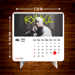 WORLD Singers Premium Table Desk Calendar