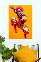 Akaza Demon Slayer Supreme Battle Power Wall Poster (Anime Posters)