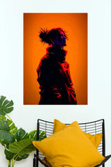 Ryker Sol Crimson Shadow Anime Wall Poster (Anime Posters)