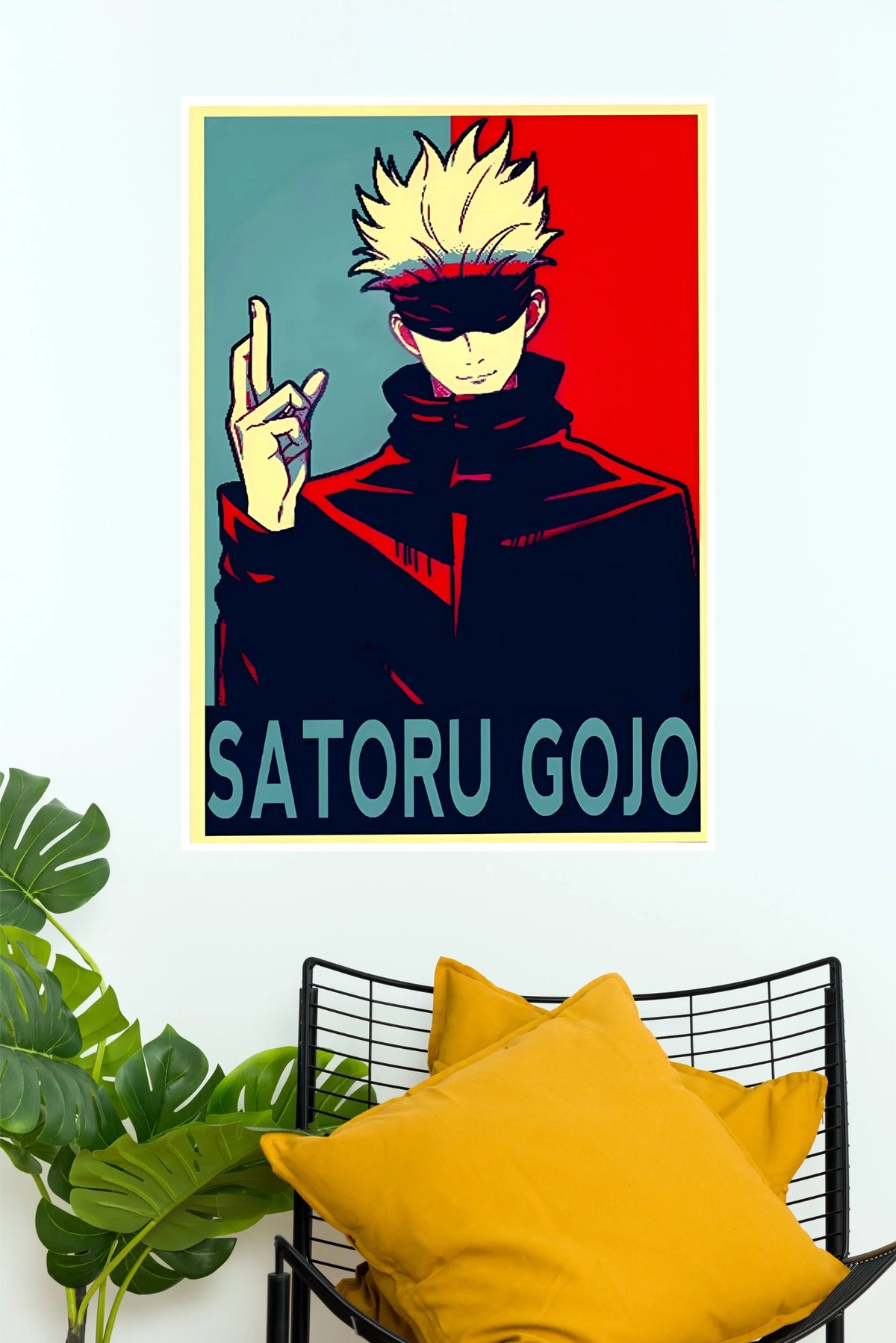 Satoru Gojo Limitless Power Wall Poster | The Poster Valley