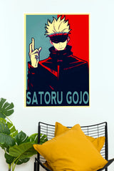 Satoru Gojo Limitless Power Anime Wall Poster  (Anime Posters)
