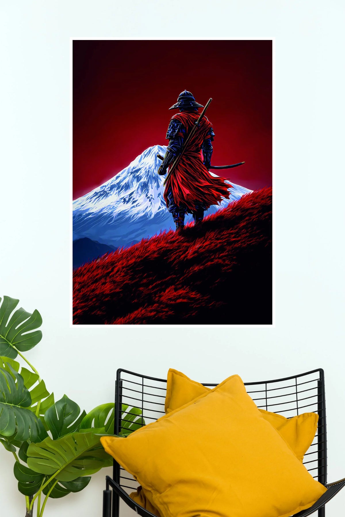 Shadow of the Samurai Warrior Wall Poster | The Poster Valley