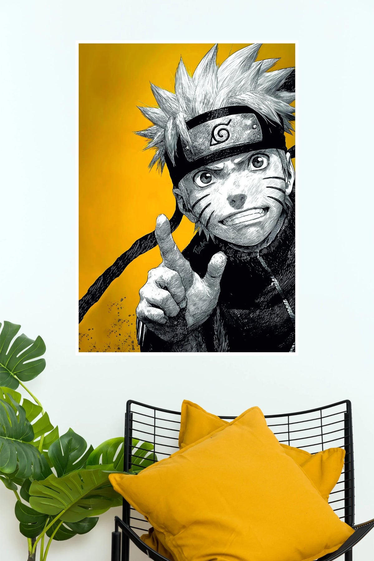Naruto Uzumaki Shinobi Resolve Wall Poster  (Anime Posters)