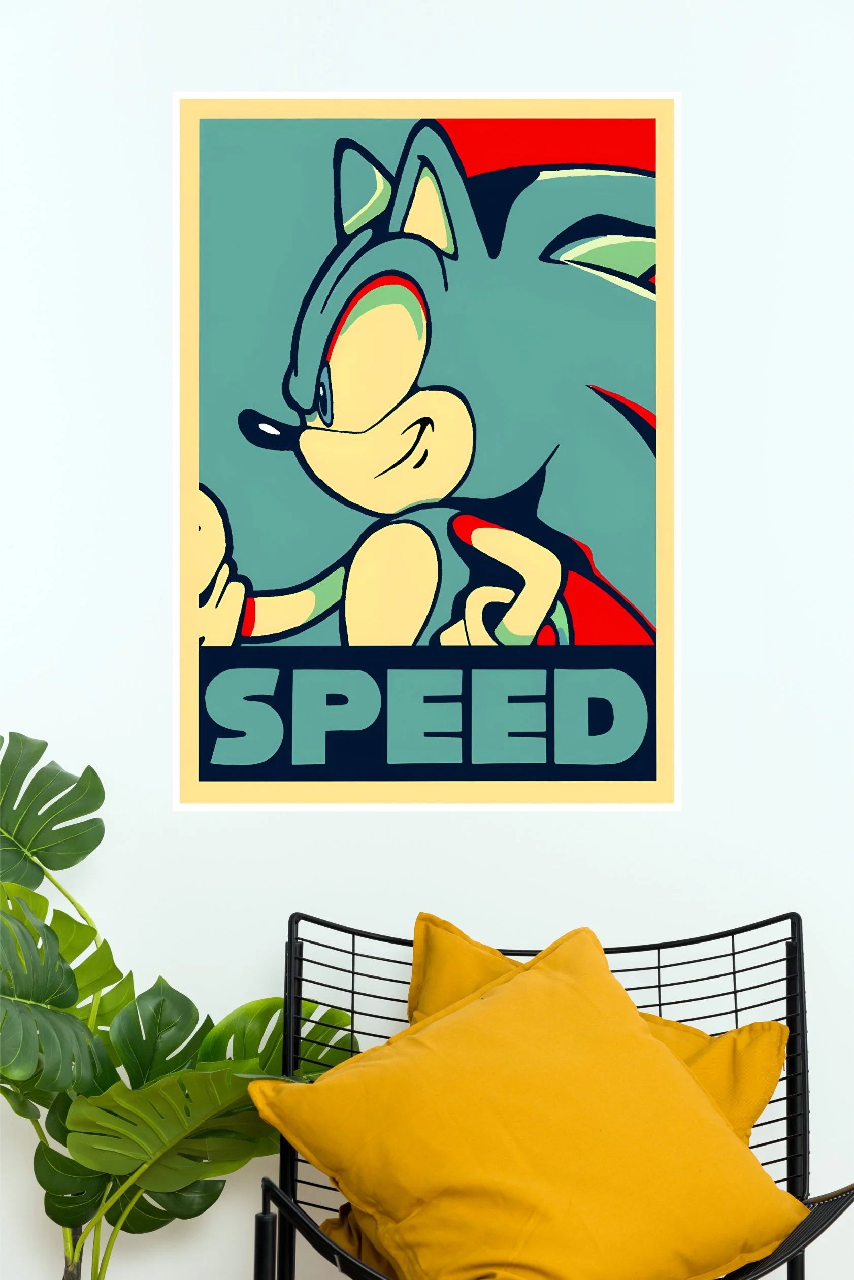 Sonic The Hedgehog Speed Poster | The Poster Valley