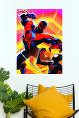 Spider Man Across the Spider Verse Action Wall Poster (Anime Posters)