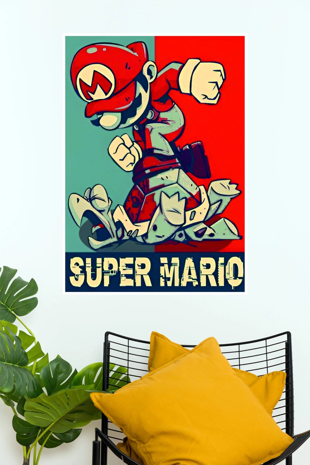 Super Mario Retro Gaming Adventure Wall Poster (Anime Posters)