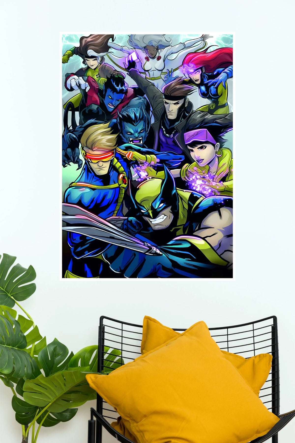 X-Men Animated Series Ultimate Mutant Team Wall Poster   (Anime Posters)