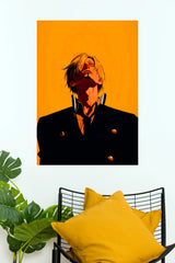Sanji The Last Stand Orange Shadow Anime Wall Poster  (Anime Posters)