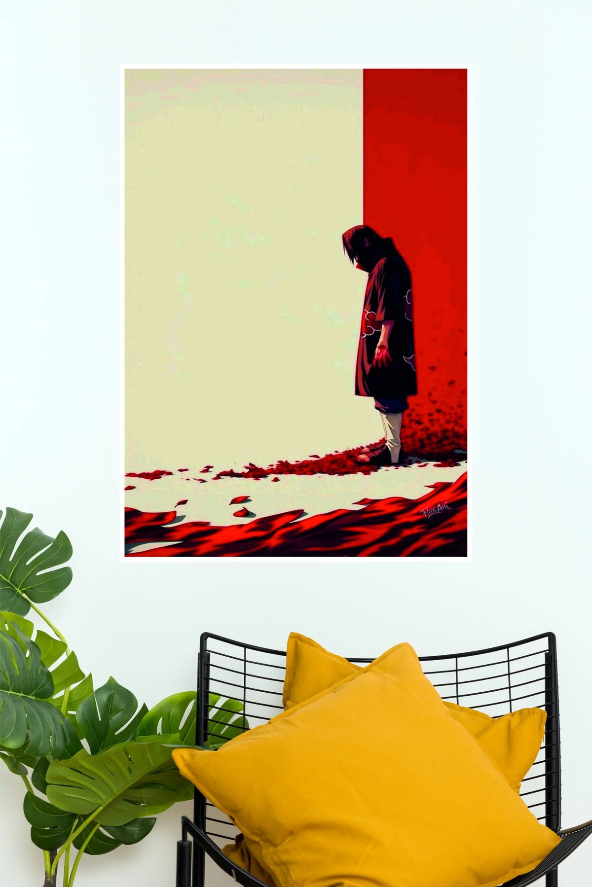 Itachi Uchiha Silent Shadow Anime Wall Poster (Anime Posters)