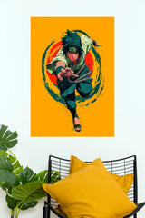 Sasuke Uchiha Ultimate Resolve Anime Wall Poster (Anime Posters)
