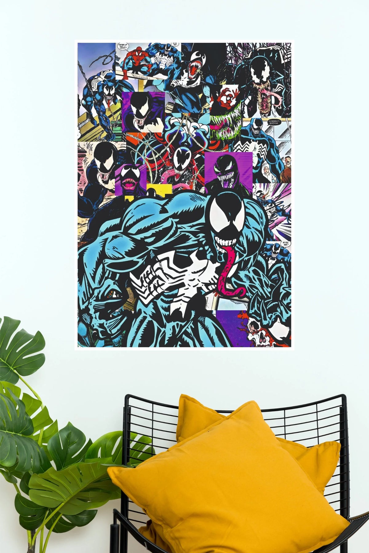 Venom Symbiote Comic Collage Wall Poster   (Anime Posters)