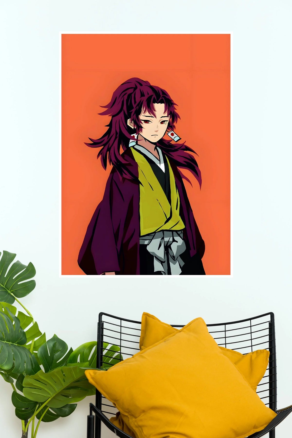 Yoriichi Tsugikuni Legendary Sun Breathing Wall Poster (Anime Posters)