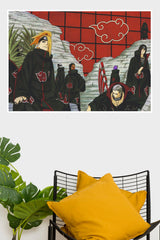 Akatsuki Shadow Legends Naruto Anime Wall Poster  (Anime Posters)