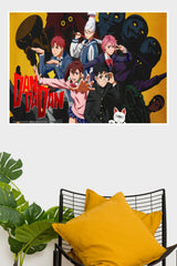 Dandadan Supernatural Adventure Anime Wall Poster (Anime Posters)