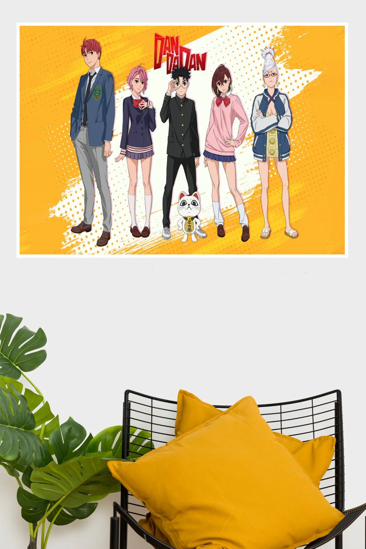 Dandadan Anime Squad Adventure Wall Poster  (Anime Posters)
