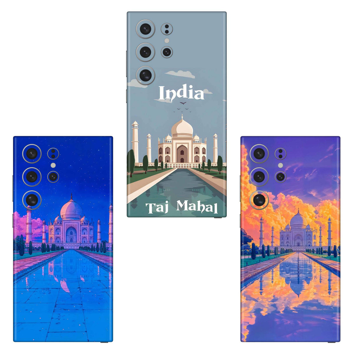 Combo 54 Mobile Skin Pack Of 3 Combo