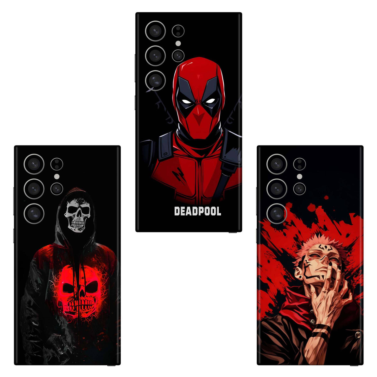Combo 56 Mobile Skin Pack Of 3 Combo