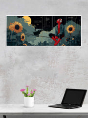 Rest Among Sunflowers | Big Infinity Poster