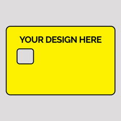ATM Card Skin - Custom Full Cover - Large Chip