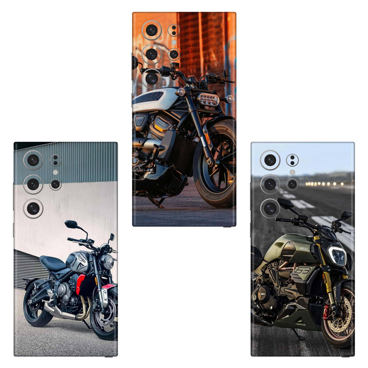 Combo 64 Mobile Skin Pack Of 3 Combo