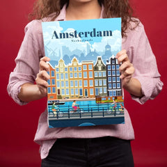 Amsterdam Metal Poster