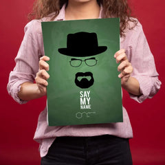 Say My Name Metal Poster