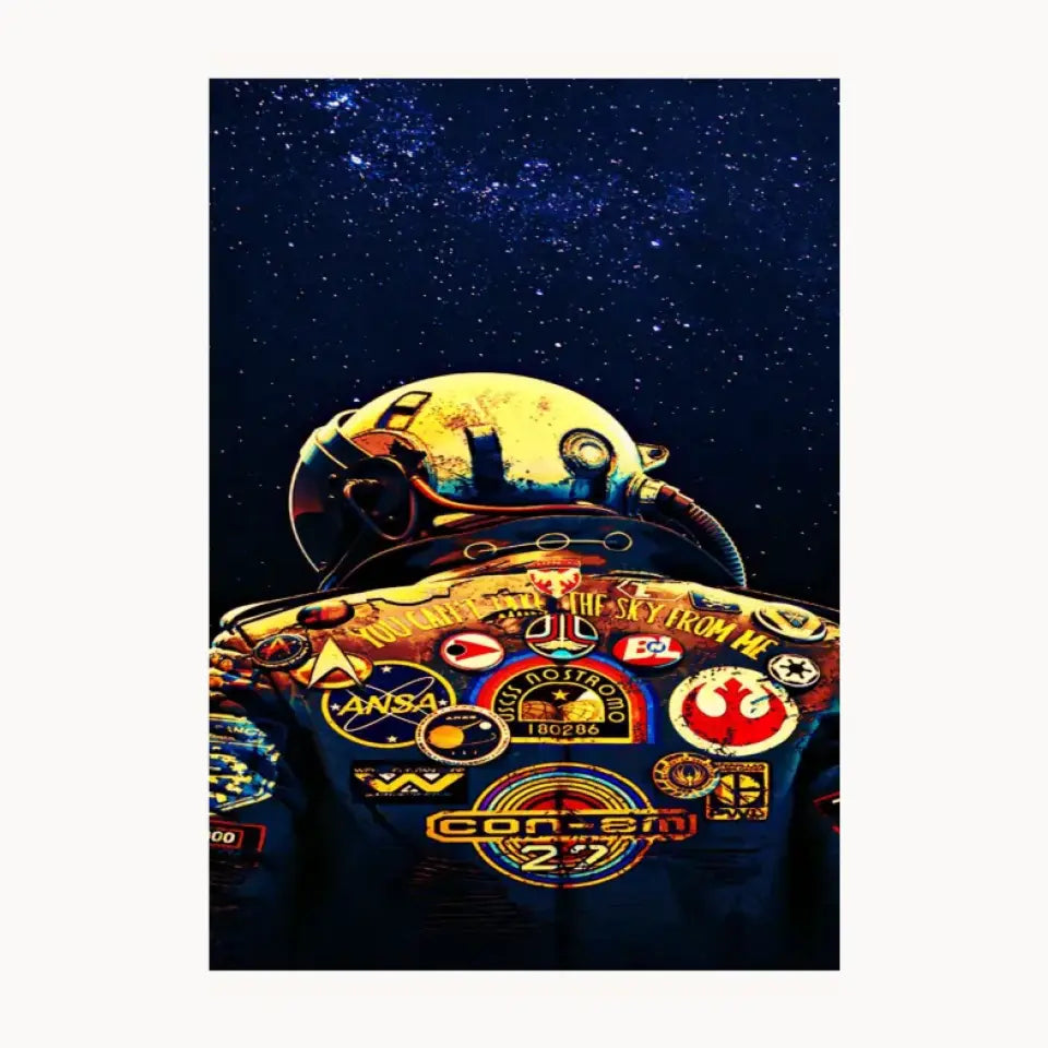 Nasa Metal Poster