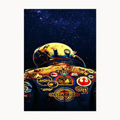 Nasa Metal Poster