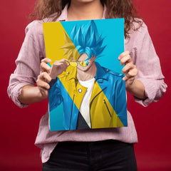 Most Power Full Character Dragon Ball Metal Poster