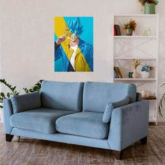 Most Power Full Character Dragon Ball Metal Poster
