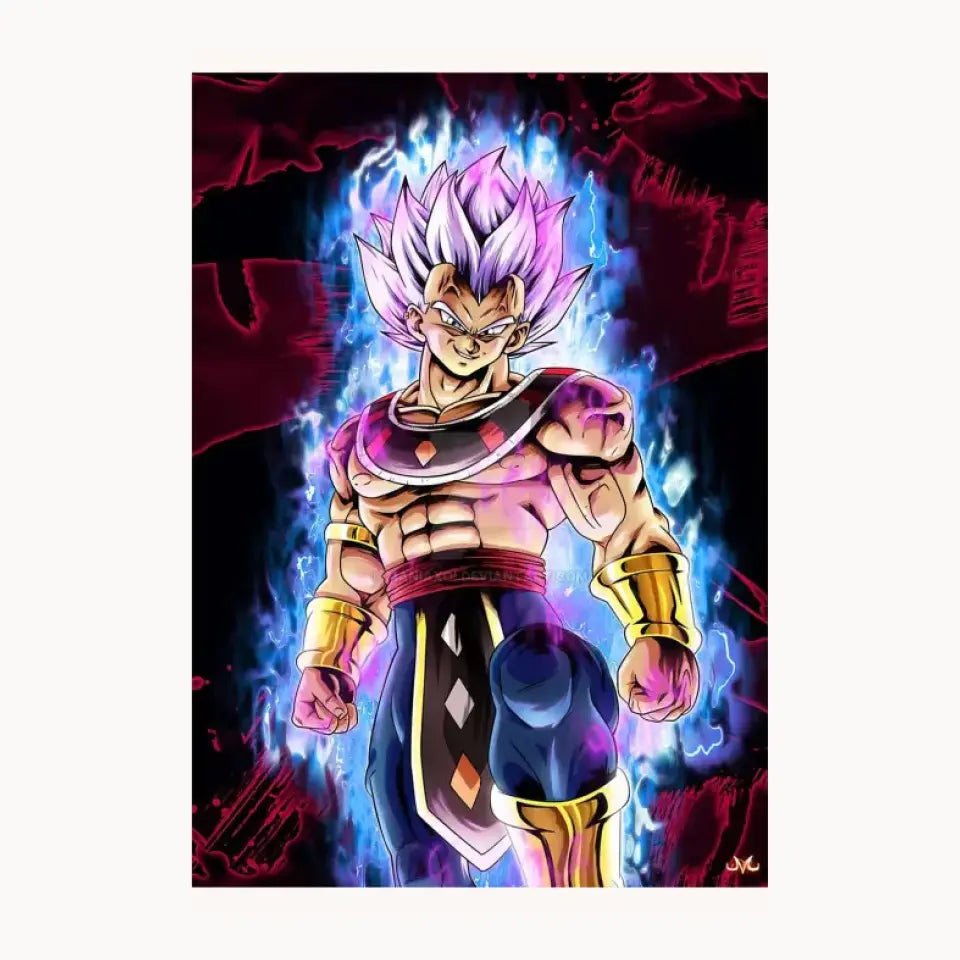 Goku Vegeta Super Saiya Saiyan Dragon Ball Metal Poster