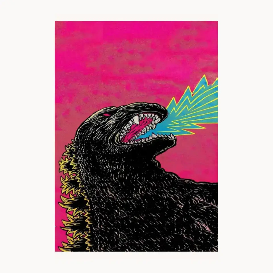 Godzilla King Of The Monsters Metal Poster