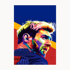 Lionel Andres Messi Metal Poster