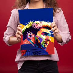 Lionel Andres Messi Metal Poster