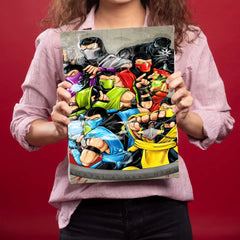 Mortal Kombat Ninja Metal Poster