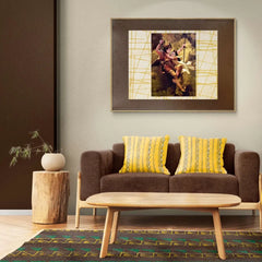 Beautiful Radha Krishn Metal Poster