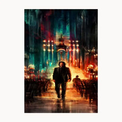 Smart John Wick Metal Poster