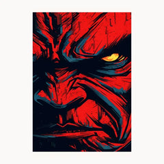 Danger Gorilla Metal Poster