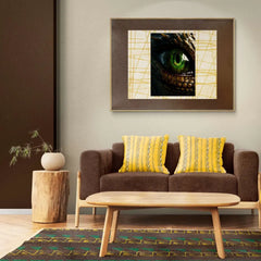 Green Eye Metal Poster