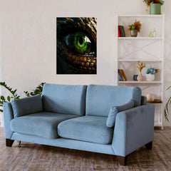 Green Eye Metal Poster