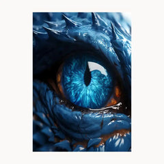 Blue Eye Metal Poster