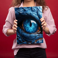 Blue Eye Metal Poster