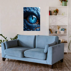 Blue Eye Metal Poster