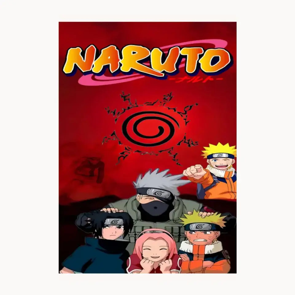 Naruto Metal Poster